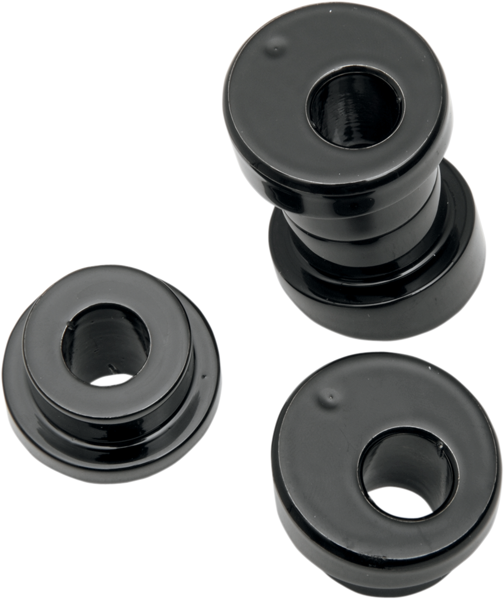 La choppers Angled Handlebar Riser Bushing Kit - 10° - Black Harley Davidson
