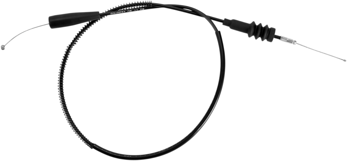 Motion Pro Black Vinyl Throttle Cable Kawasaki 125cc-500cc 1982-1987
