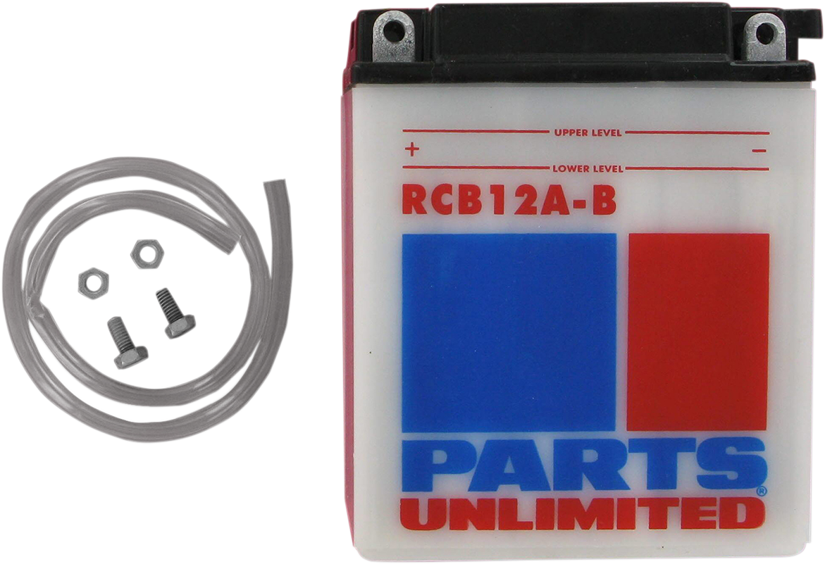 Parts unlimited Battery - YB12A-B 1989-1990 Honda XL600V Transalp / 1989-1990 Honda GB500 / 1986-1987 Honda VFR700F2 Interceptor 