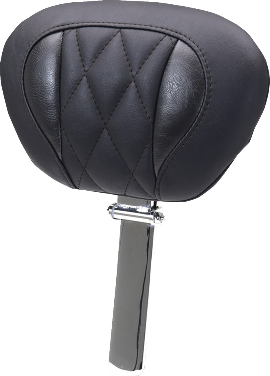 Mustang Super Touring Deluxe Diamond Driver Backrest For Harley FLHX / FLTRX 2023-2026