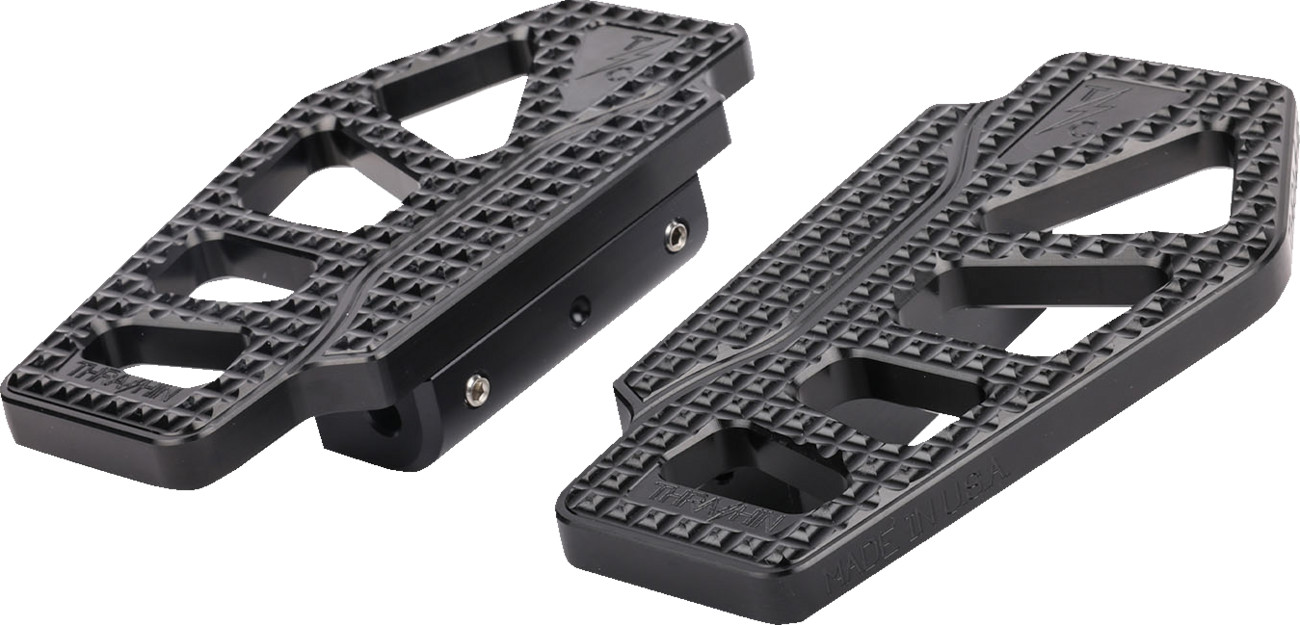 Thrashin Supply Apex Mini Passenger Floorboards For Harley Touring 1993-2025