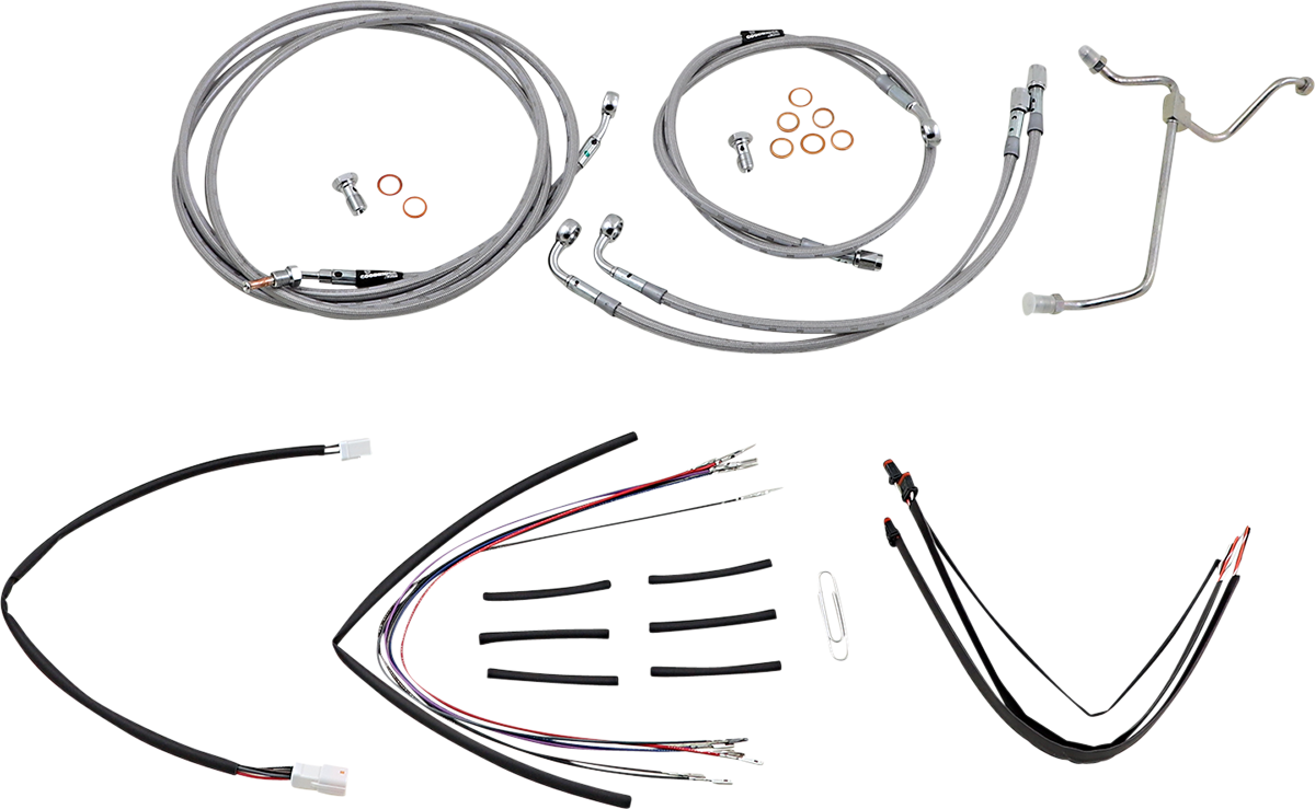 Burly Handlebar Cable Installation Kit For Harley Road Glide 2015-2016