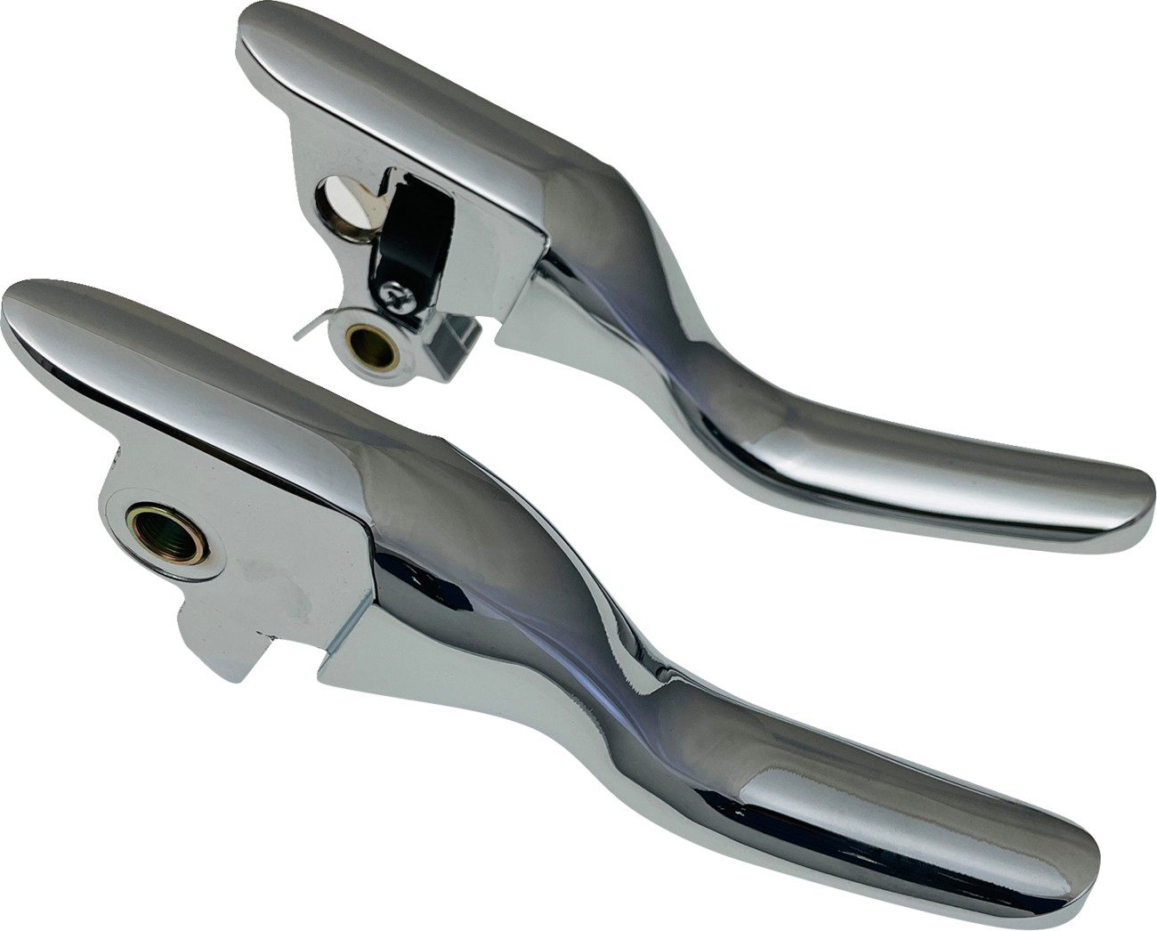 Drag specialties Short Lever Set - Chrome Harley Davidson