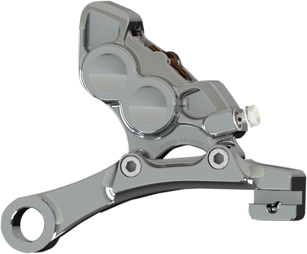Arlen Ness Rear 4 Piston Caliper & Bracket Kit For Harley Touring 2008-2026