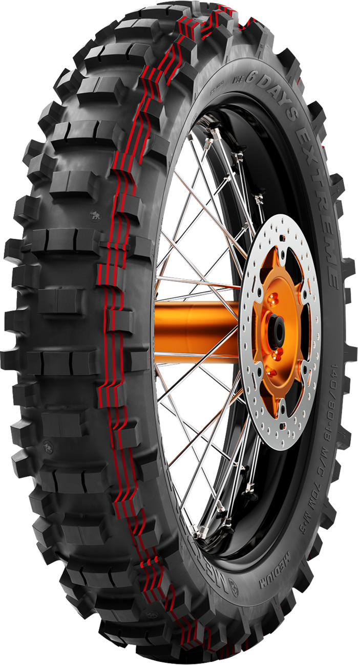 Metzeler Tire - MCE 6 Days Extreme - Rear - 110/80-18 - 58R