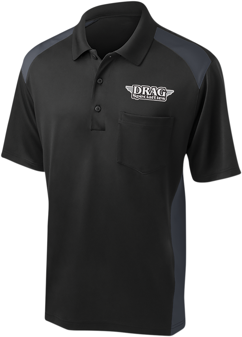 THROTTLE THREADS Drag Specialties Polo Shirt