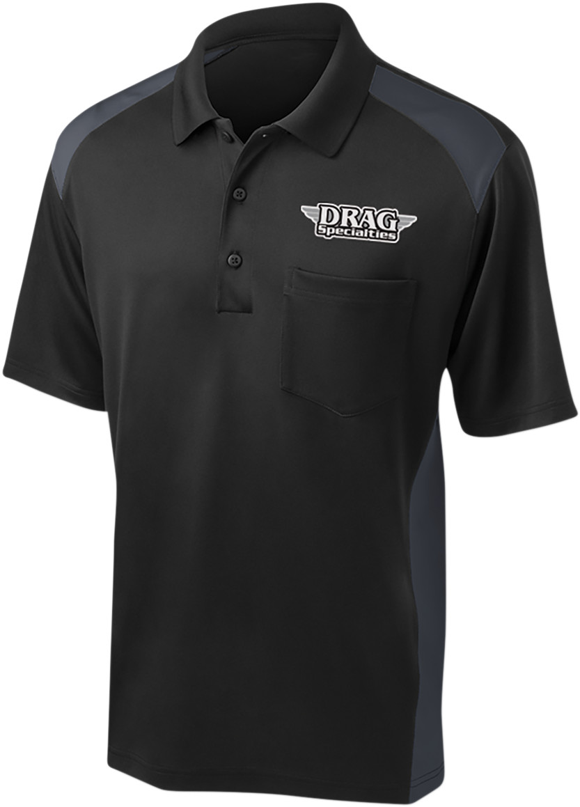 THROTTLE THREADS Drag Specialties Polo Shirt