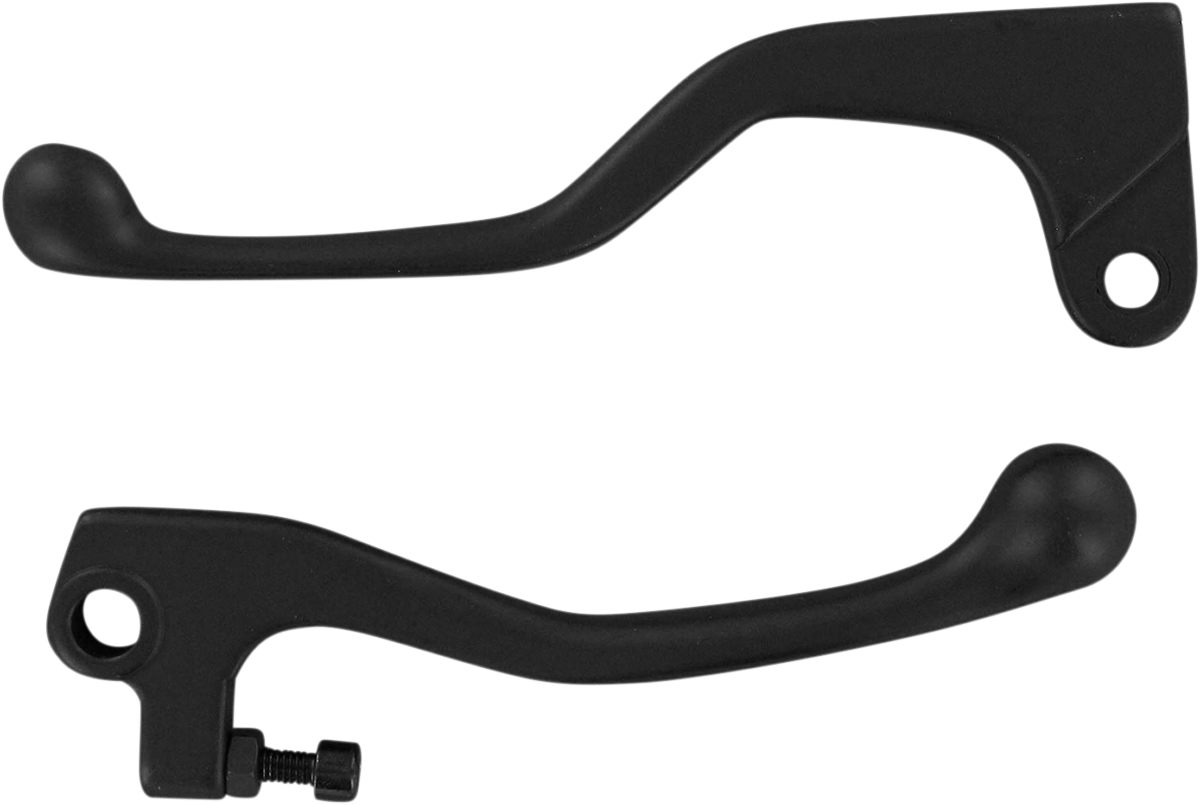 Parts unlimited Shorty Power Lever Set - Black Honda