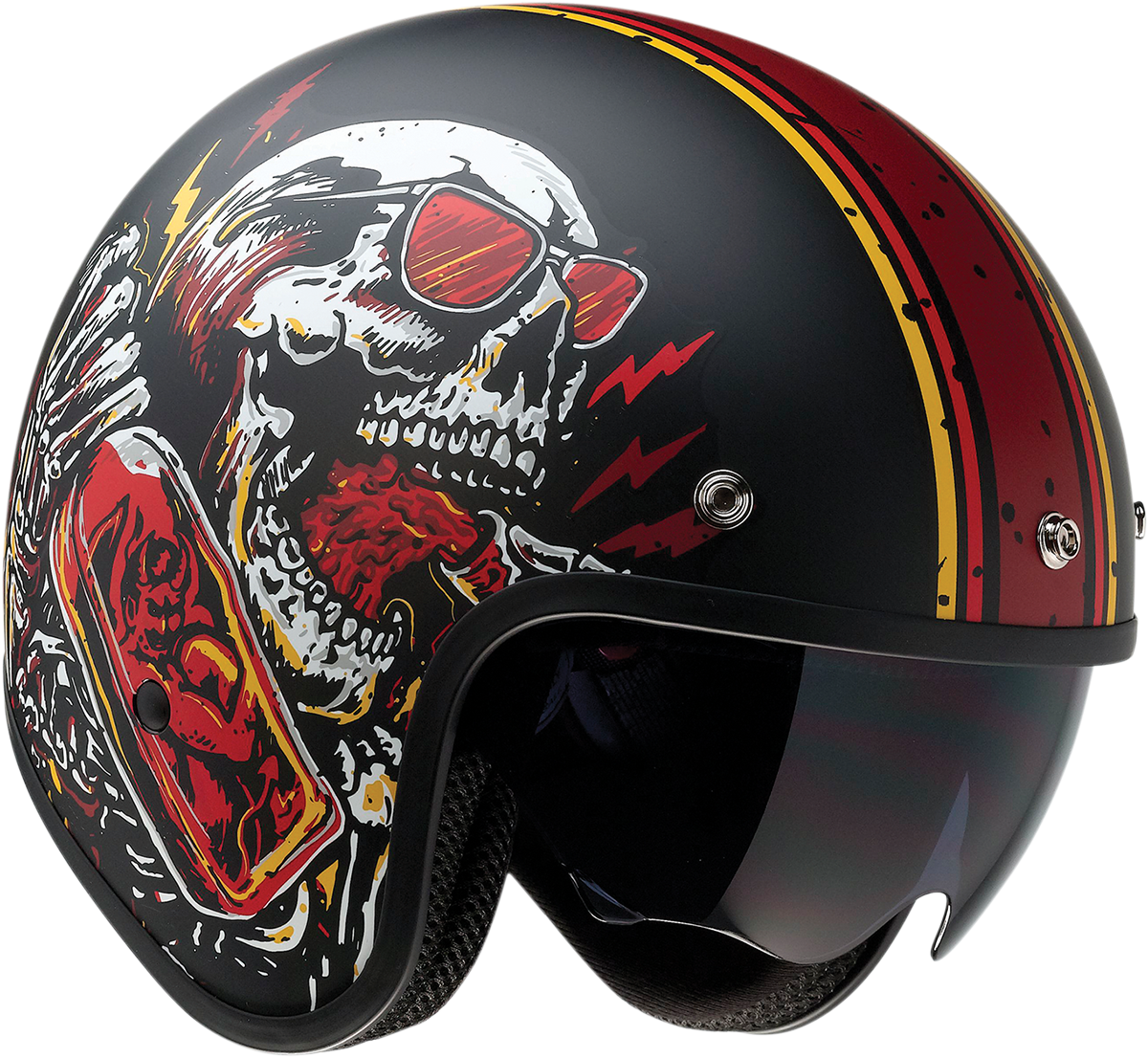 Z1r Saturn Devil Made Me Helmet