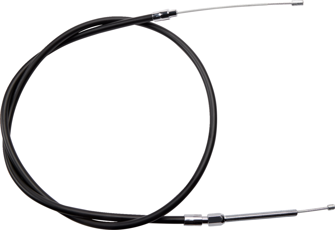 Drag specialties High-Efficiency Black Vinyl Clutch Cable - 55" Harley Davidson