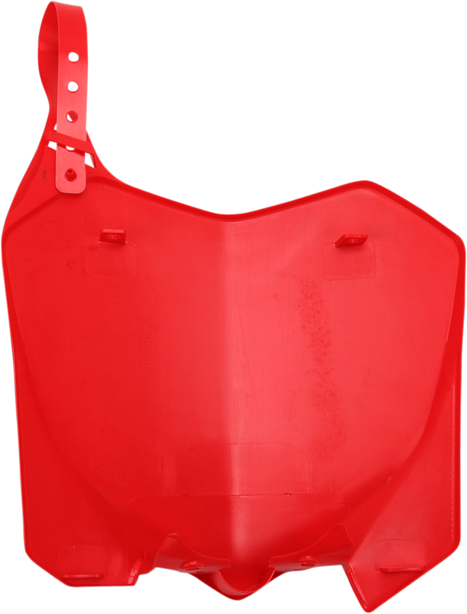 Acerbis Front Number Plate CR Red 2141850227 2010-2013 Honda CRF250R CRF450R