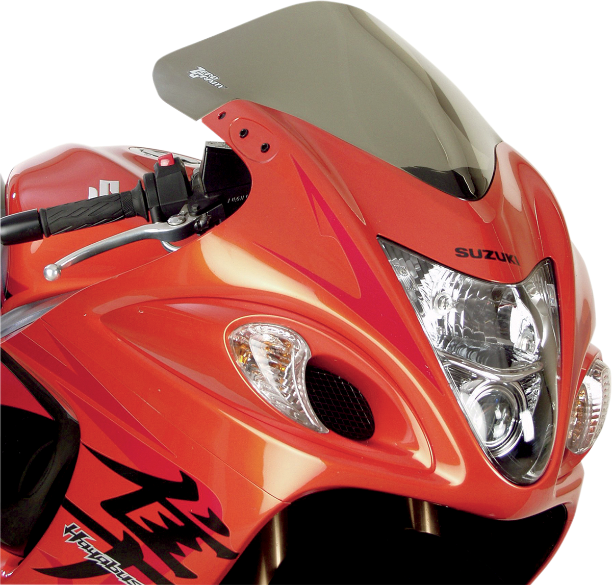 Zero gravity SR Windscreen - Light Smoke - Hayabusa 2008-2020 Suzuki GSX1300R Hayabusa