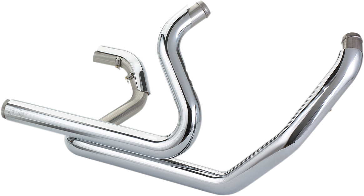 S&S Power Tune Dual Motorcycle Exhaust Headers 2017-2023 Harley Touring FLHX