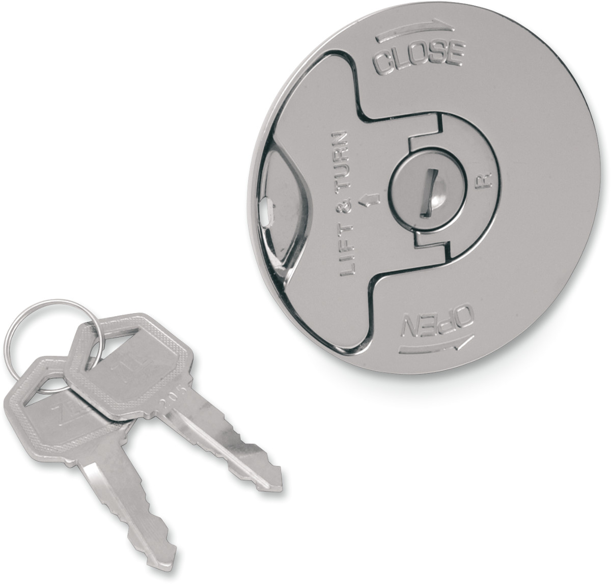 Drag Specialties Flush-Mount Locking Gas Cap