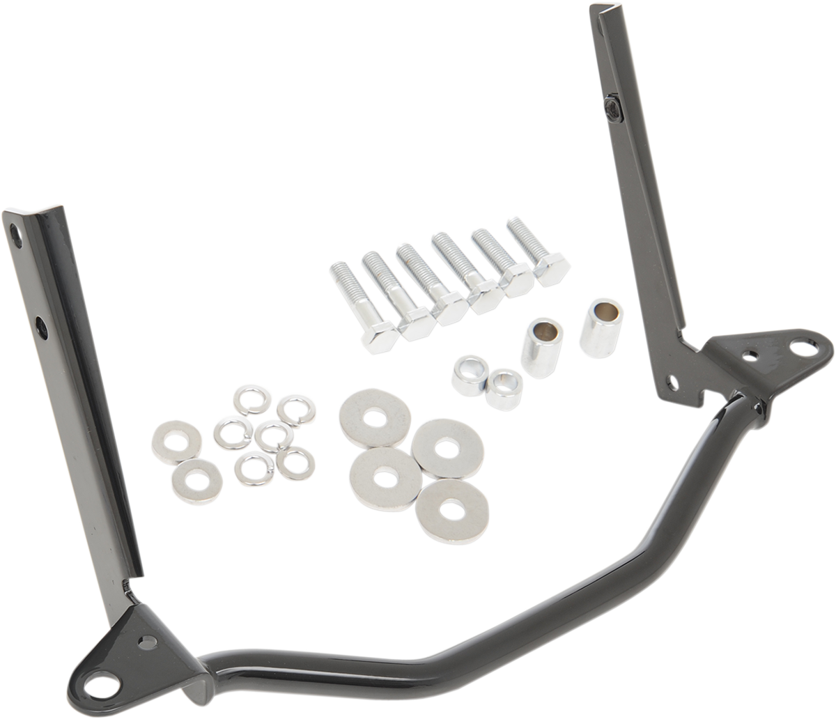 Drag specialties Spotlight Mount - Black - '00-'17 FLST Harley Davidson