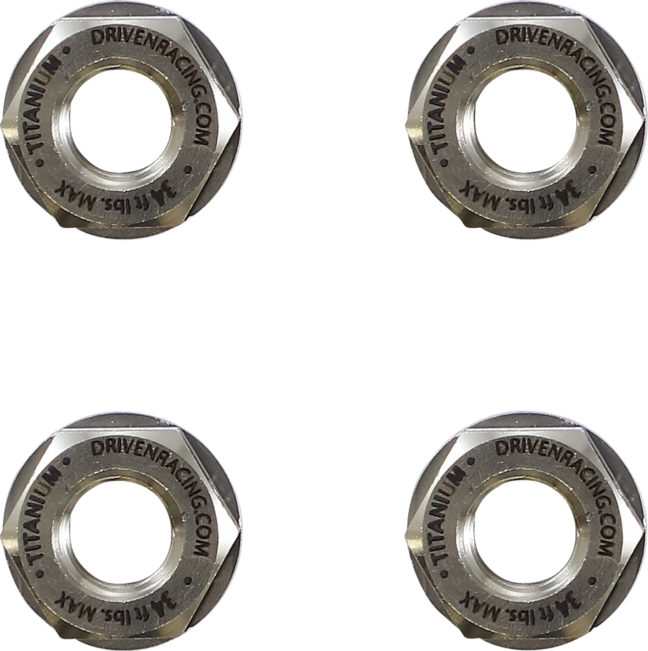 Driven Racing Titanium Sprocket Nuts