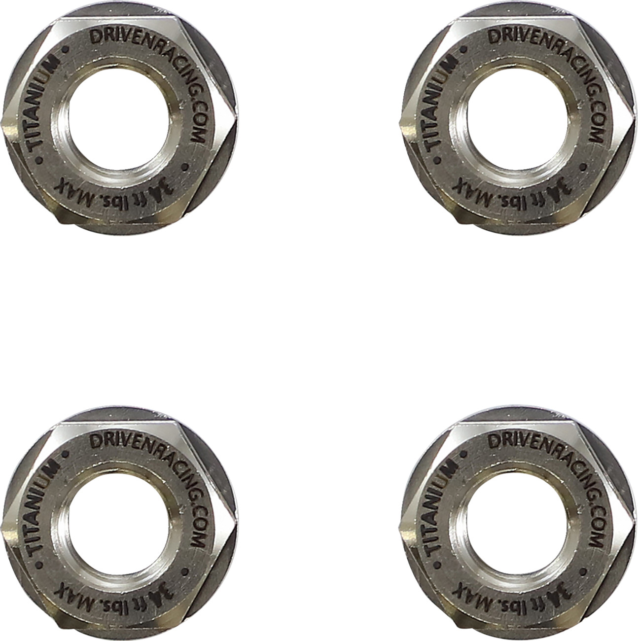 DRIVEN RACING Titanium Sprocket Nuts