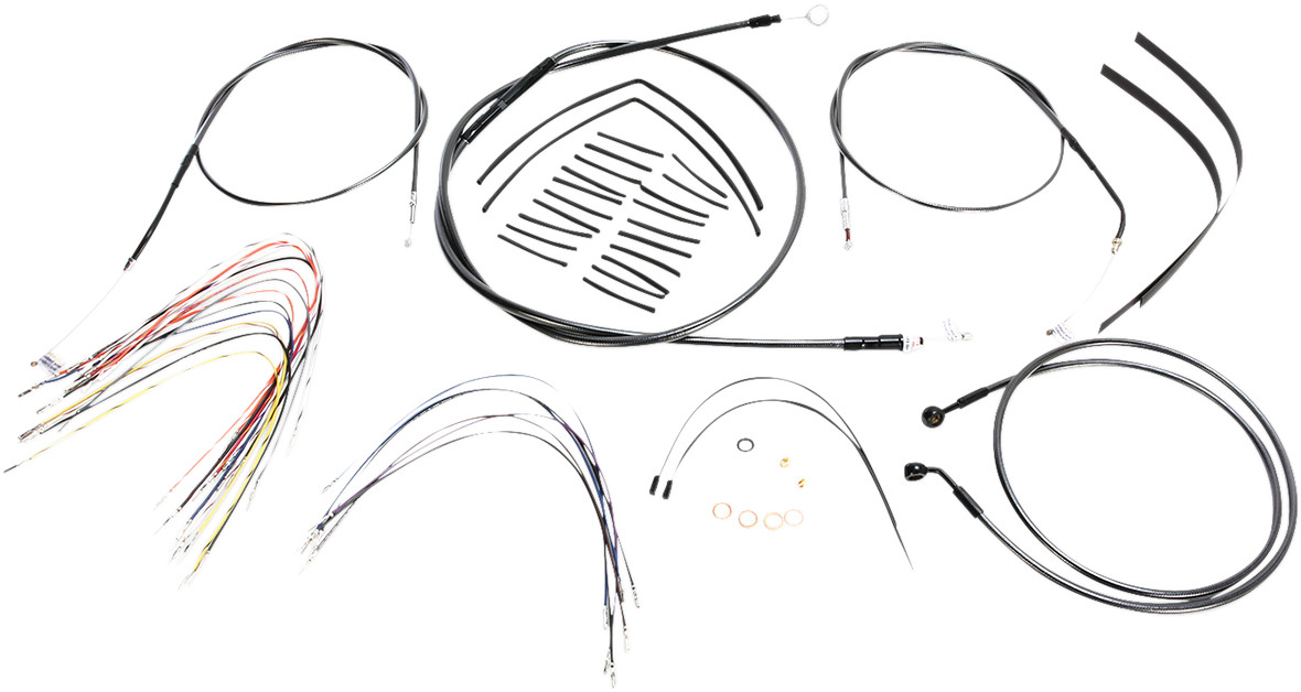 MAGNUM SHIELDING Black Pearl™ Designer Handlebar Installation Kit