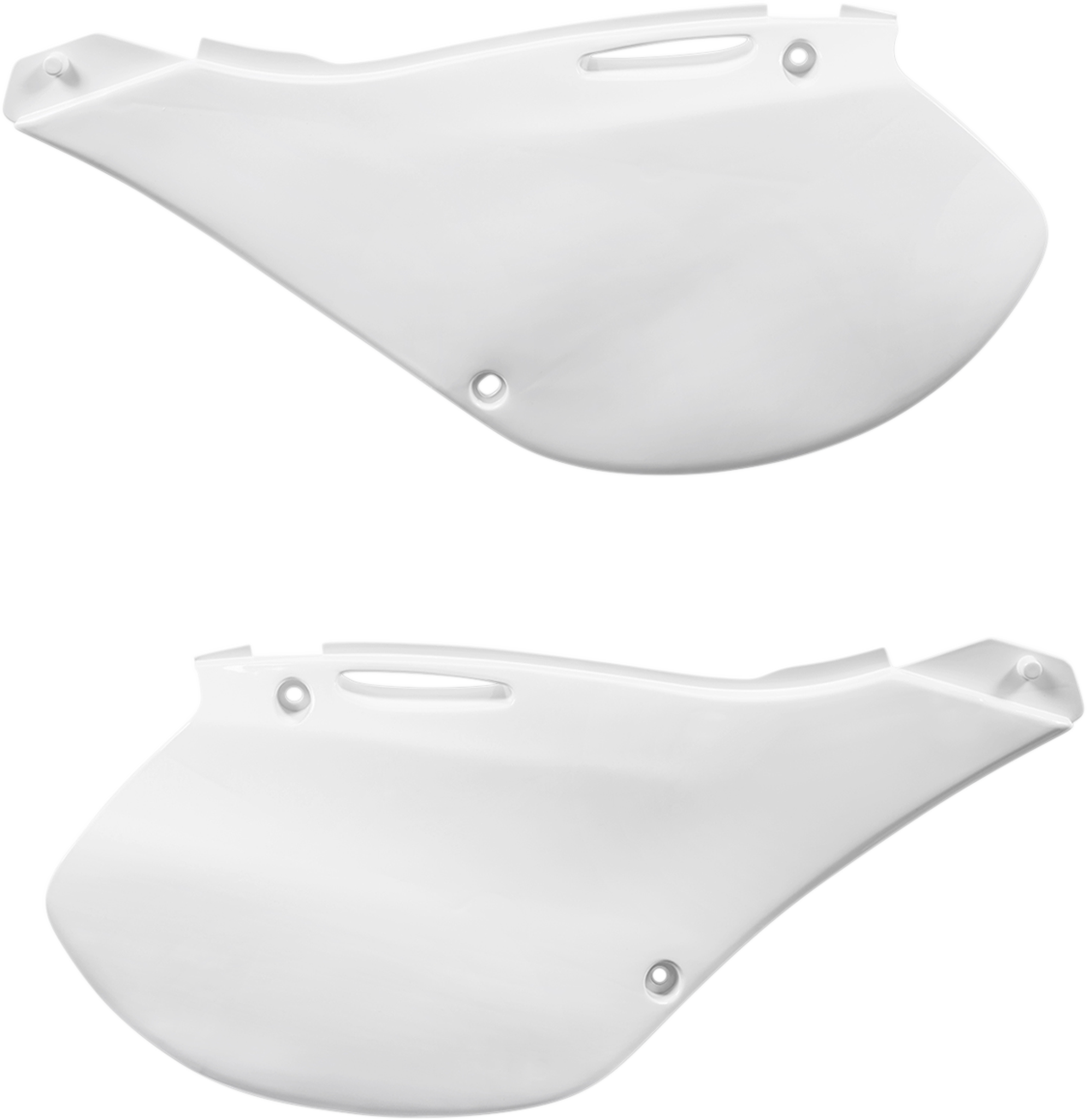 Acerbis Side Panels - White 1999-2002 Kawasaki KX250 / 1999-2002 Kawasaki KX125