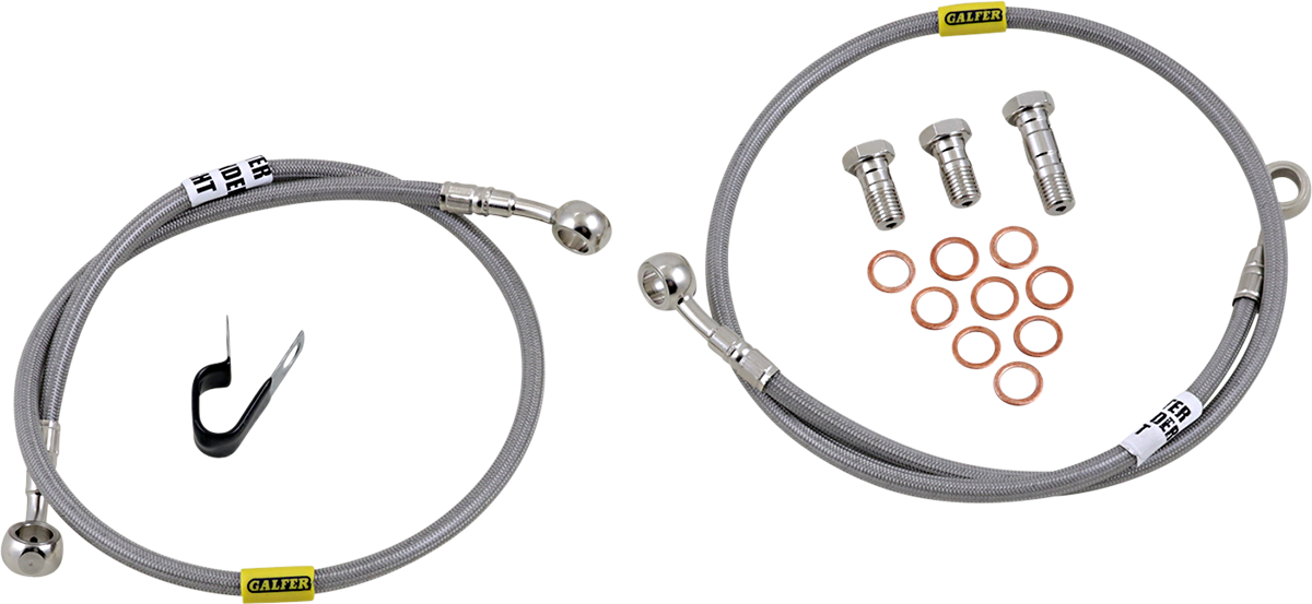 Gbrakes Brake Line - Stainless Steel 2004-2007 Suzuki GSX-R750 / 2005-2008 Suzuki GSX-R1000 / 2004-2007 Suzuki GSX-R600