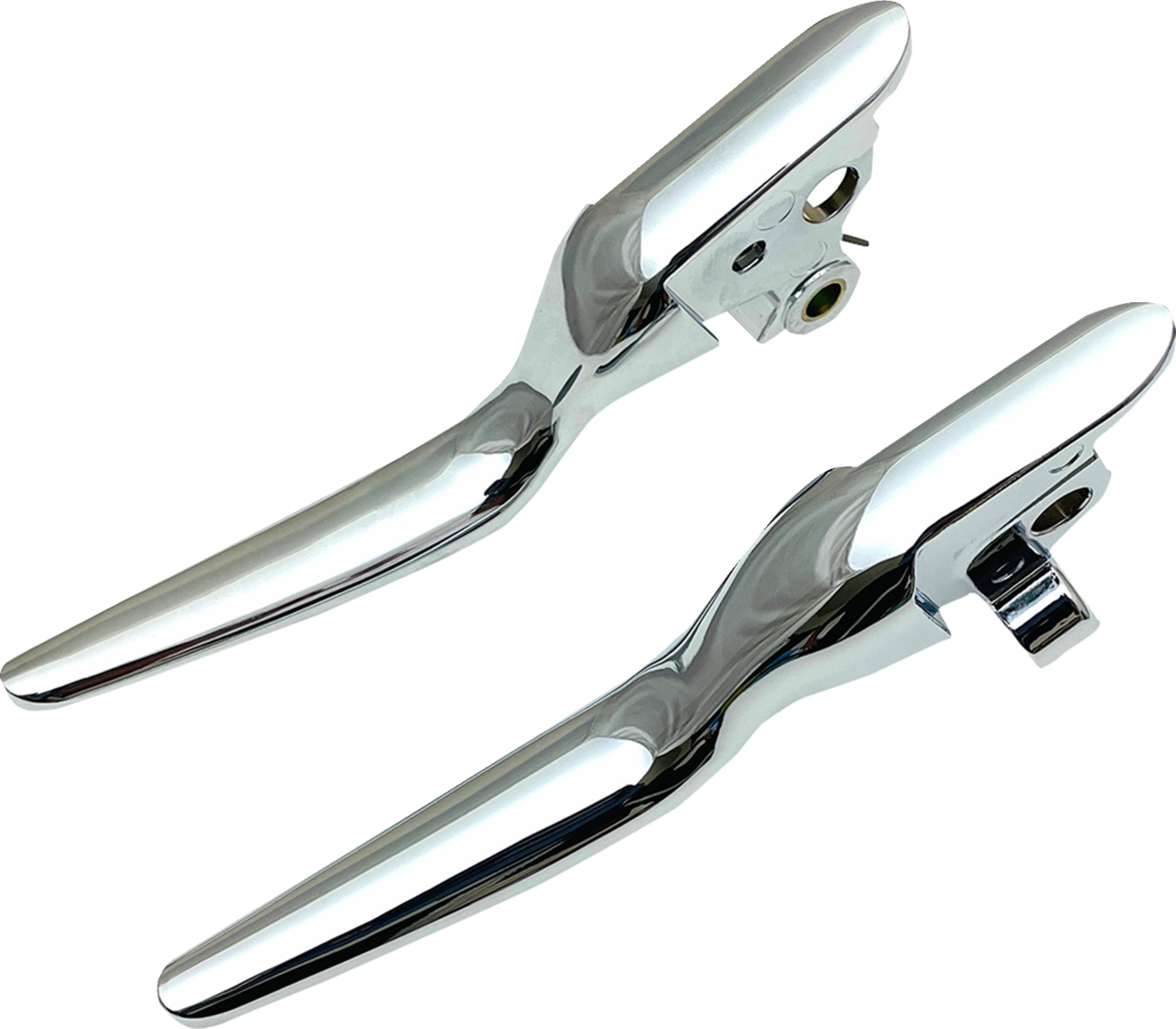 Drag specialties Custom Lever Set - LSR - Chrome Harley Davidson
