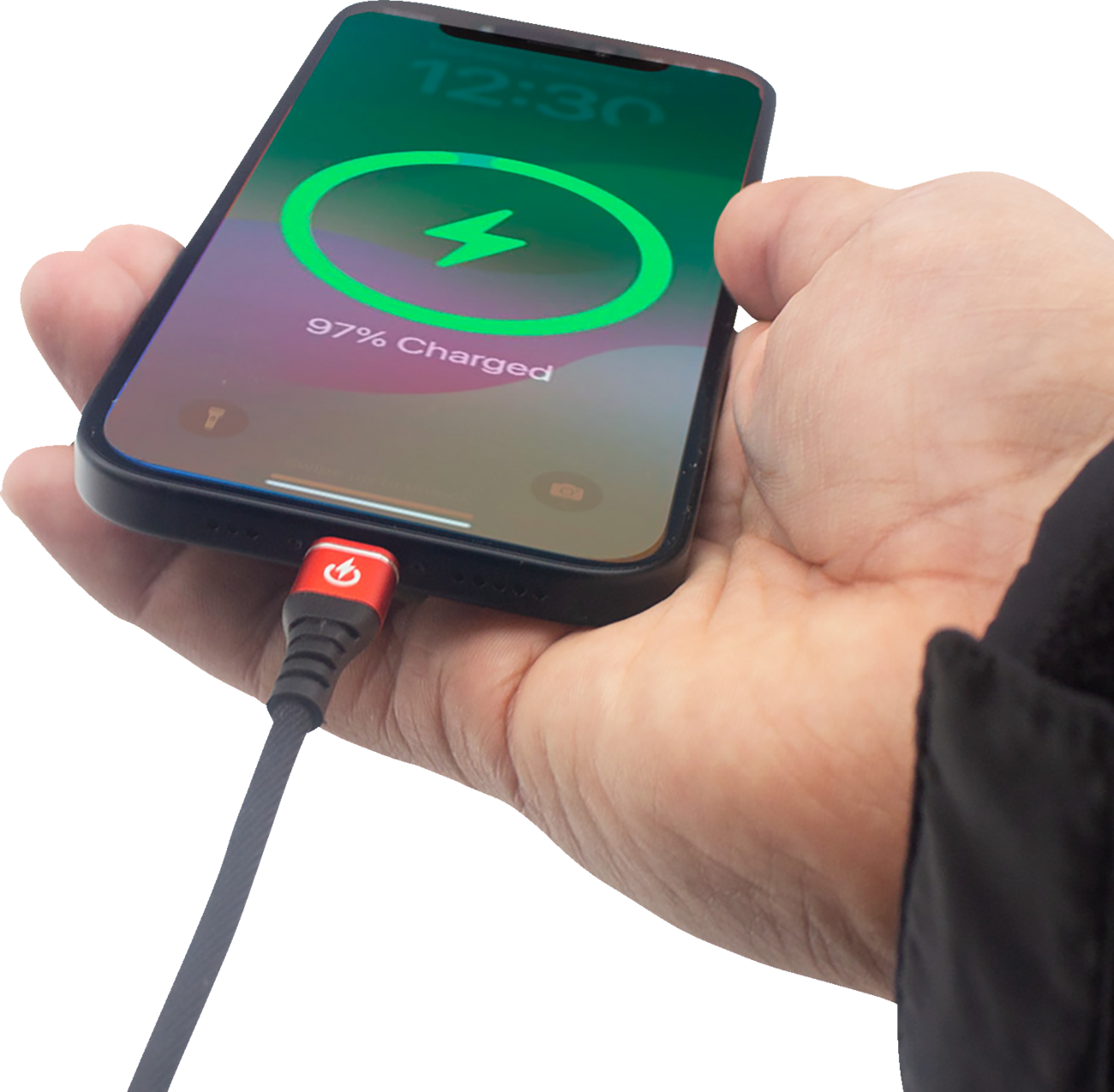 RidePower Male USB To Male USB-C Charging Cable