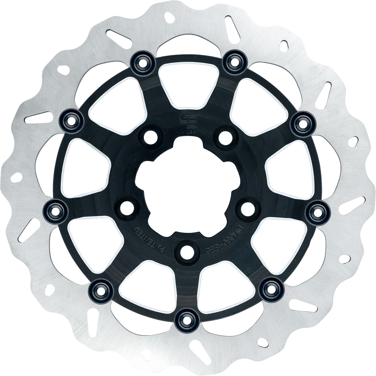 Gbrakes Wave® Brake Rotor - Front - 13" NB - CC Harley Davidson