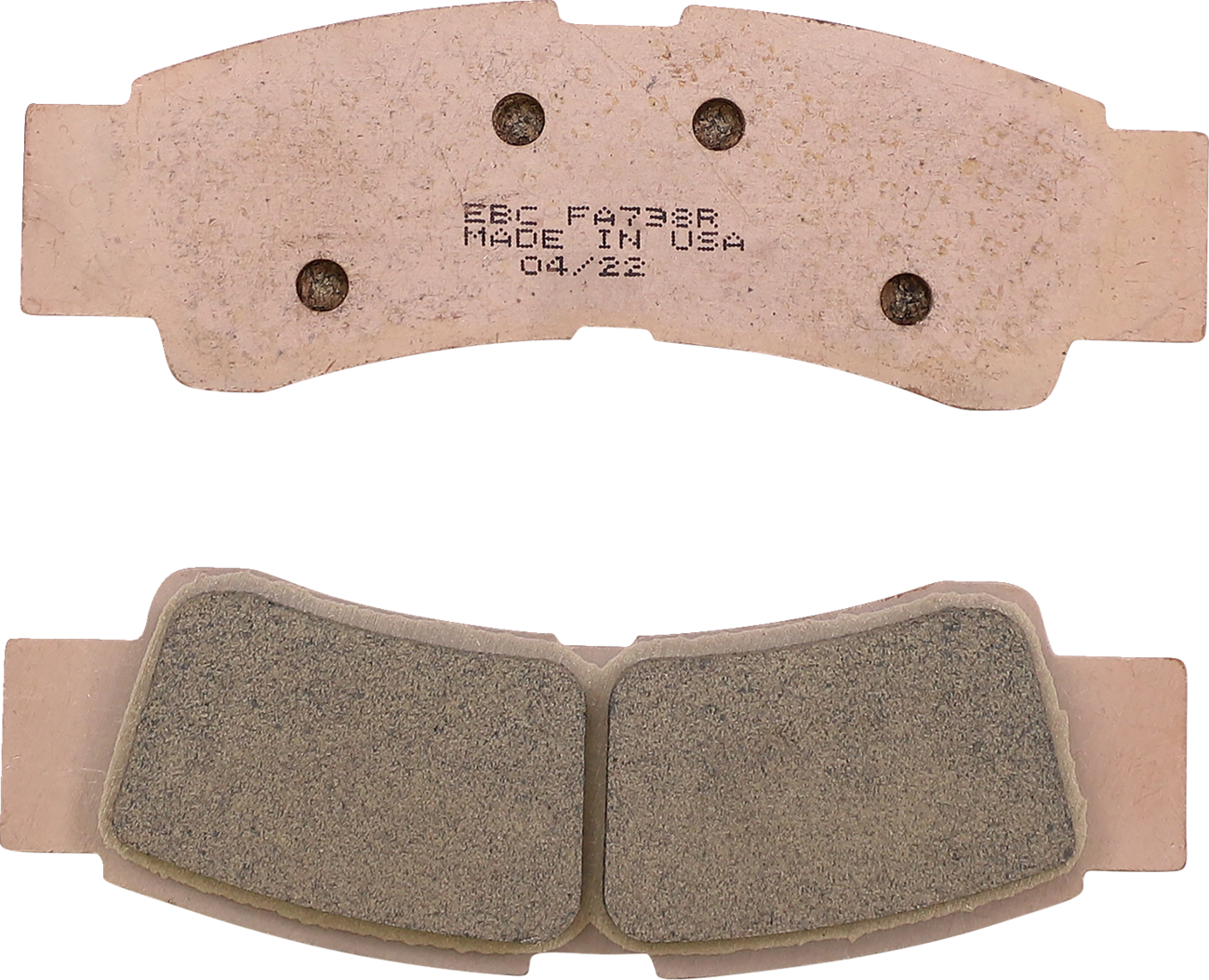 Ebc Sintered "R" Brake Pads 2020-2023 Kawasaki KRF1000 Teryx KRX 1000