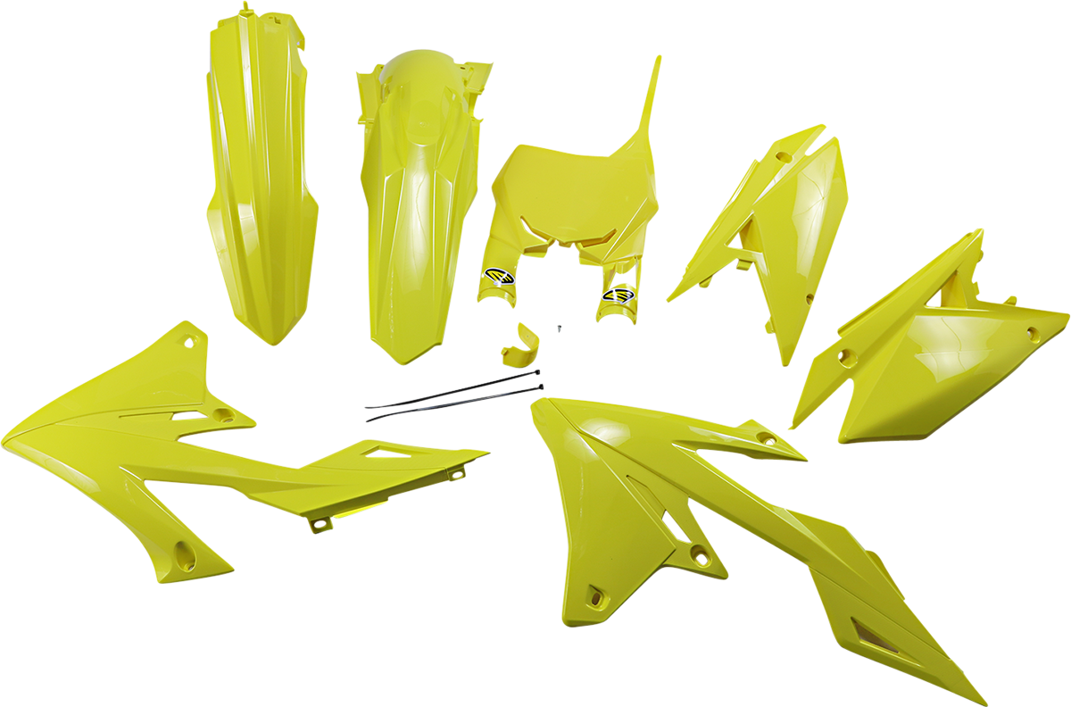 Cycra 5 Piece Replica Body Kit - Yellow - RM-Z 250/450 2019-2024 Suzuki RMZ250 / 2018-2024 Suzuki RMZ450
