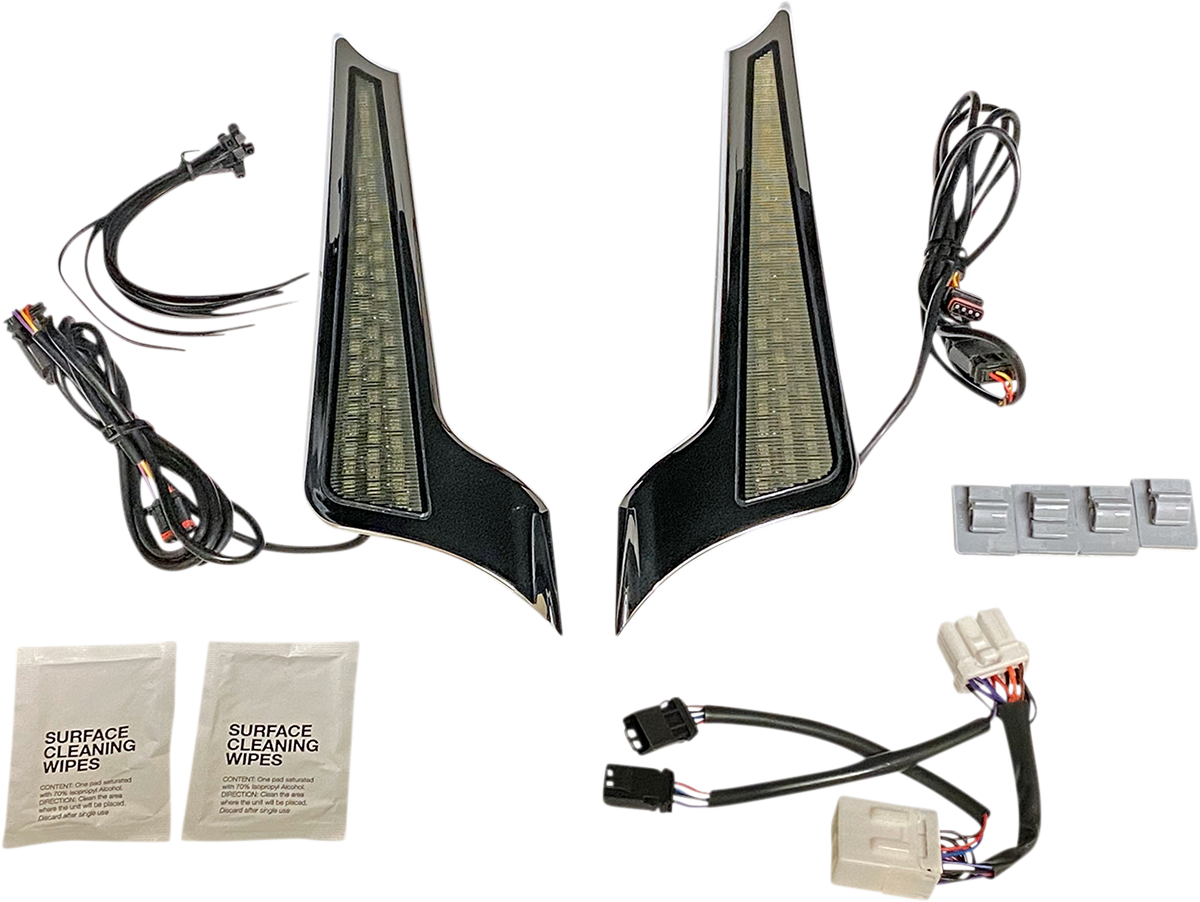 CUSTOM DYNAMICS Dual Color Fascia LED Panel Lights