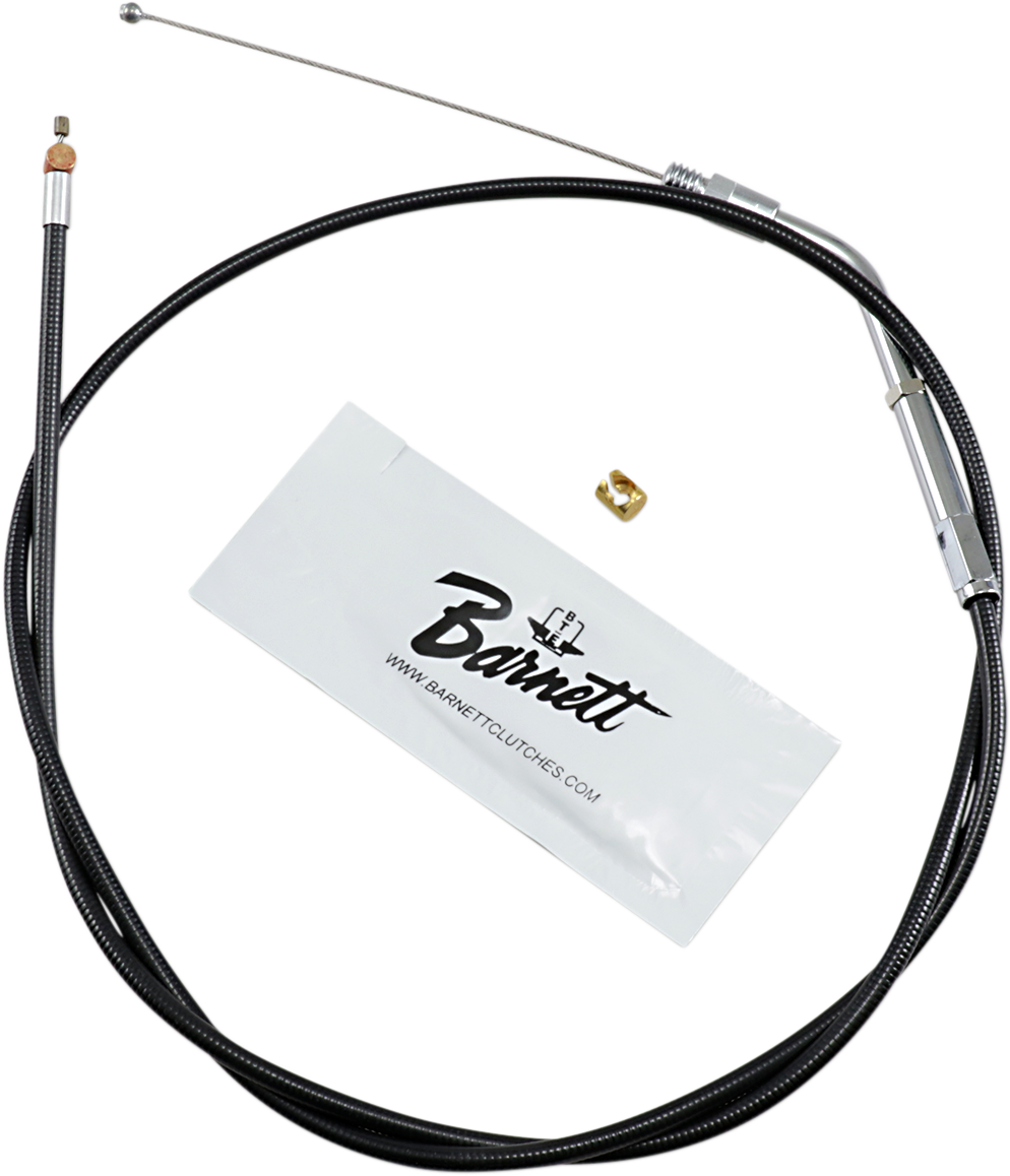 BARNETT Black Vinyl Throttle/Idle Cable