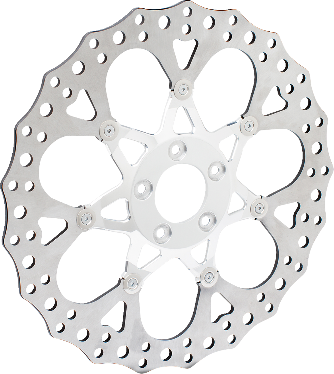 Arlen ness Front Rotor - Procross - 14" - Chrome Harley Davidson