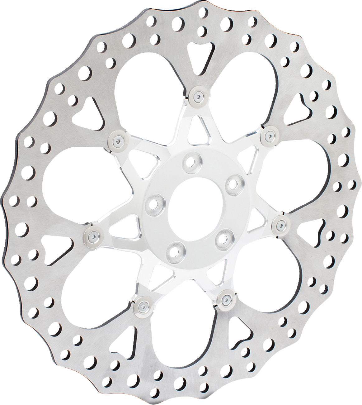 Arlen ness Front Rotor - Procross - 14" - Chrome Harley Davidson