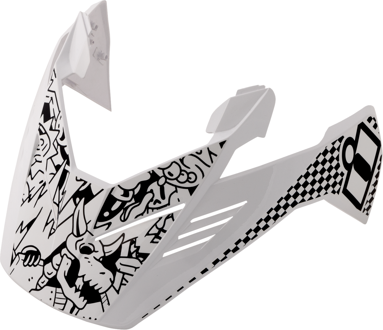 ICON Elsinore™ Helmet Peak — Doodle 3