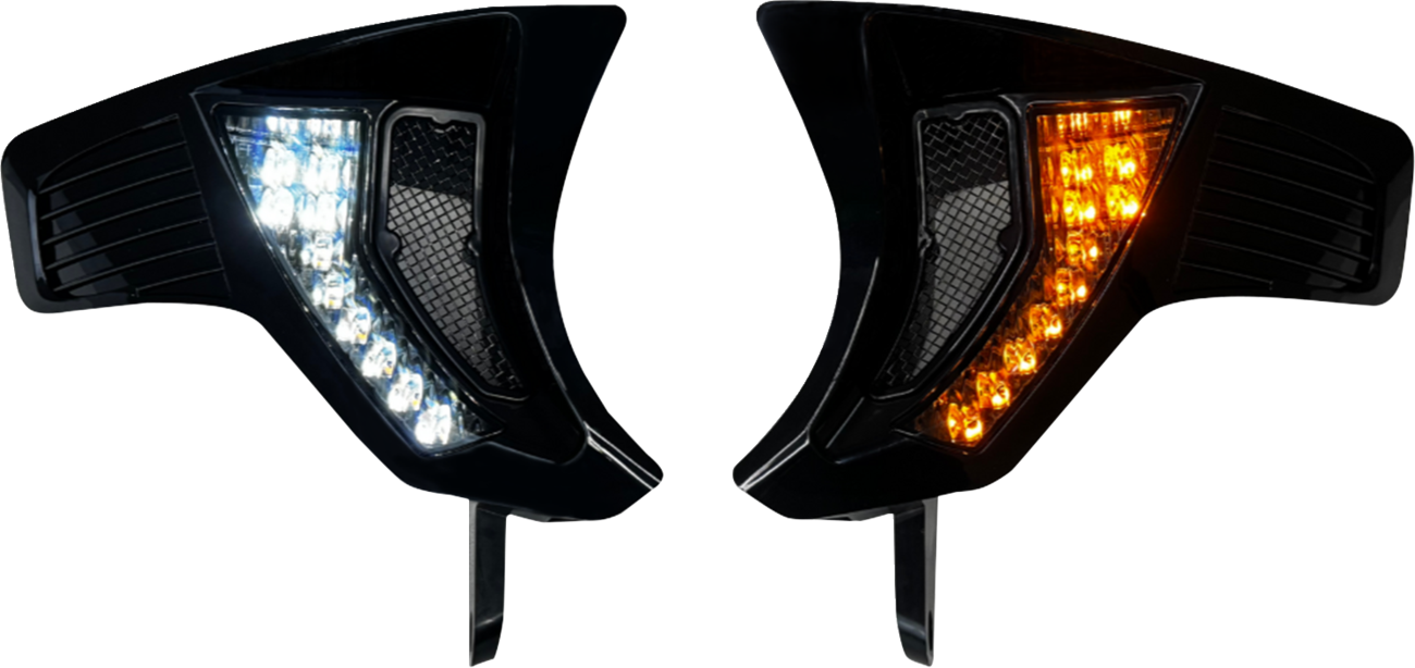 CUSTOM DYNAMICS Shark Demon® Integrated Front Turn Signal Vents