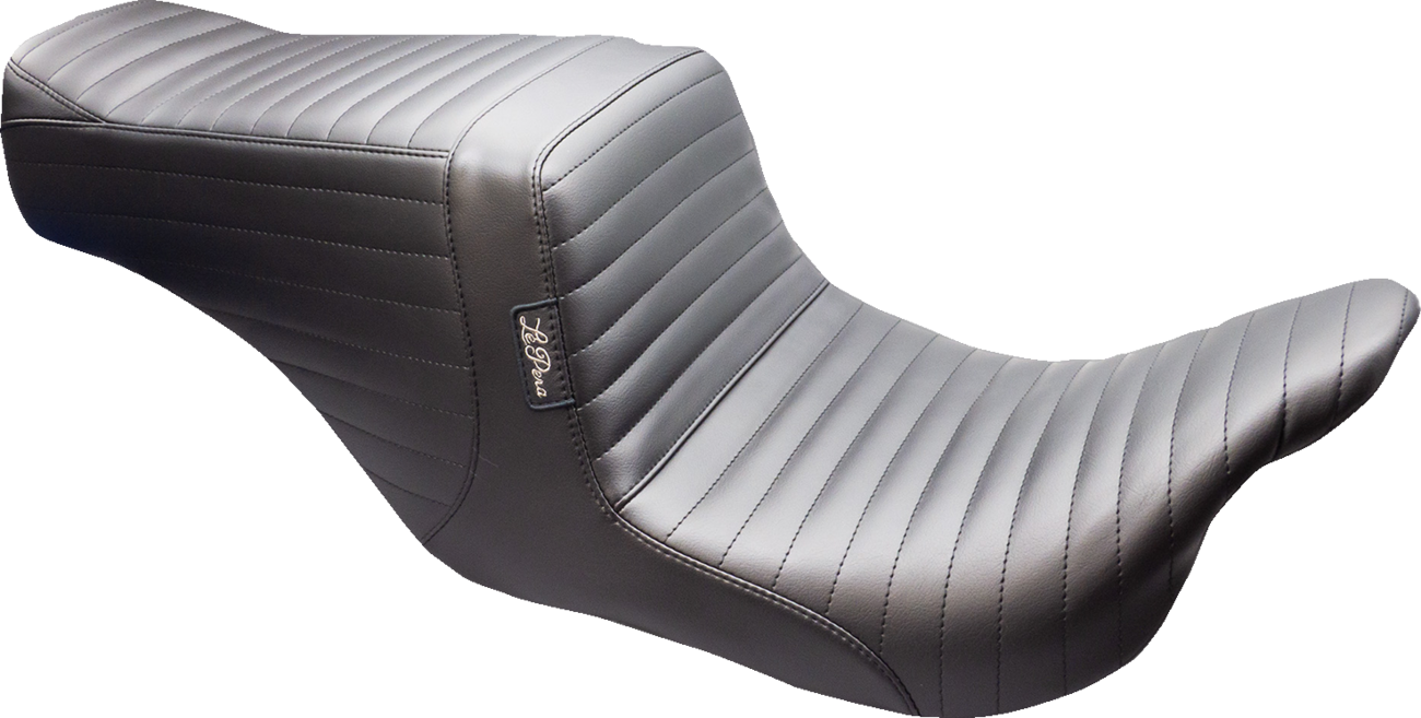Le pera Tailwhip Up Front Seat - Pleated - Black - FL '08-'24 Harley Davidson