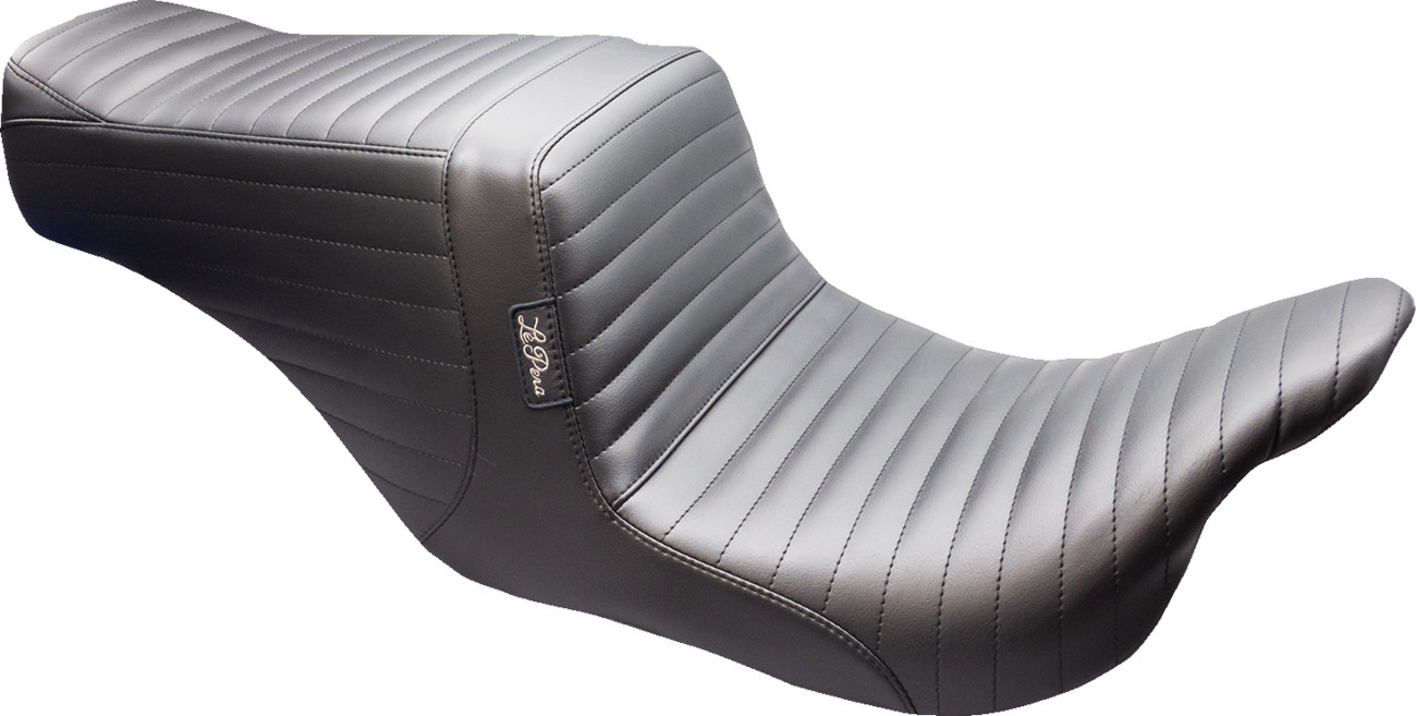 Le pera Tailwhip Up Front Seat - Pleated - Black - FL '08-'24 Harley Davidson