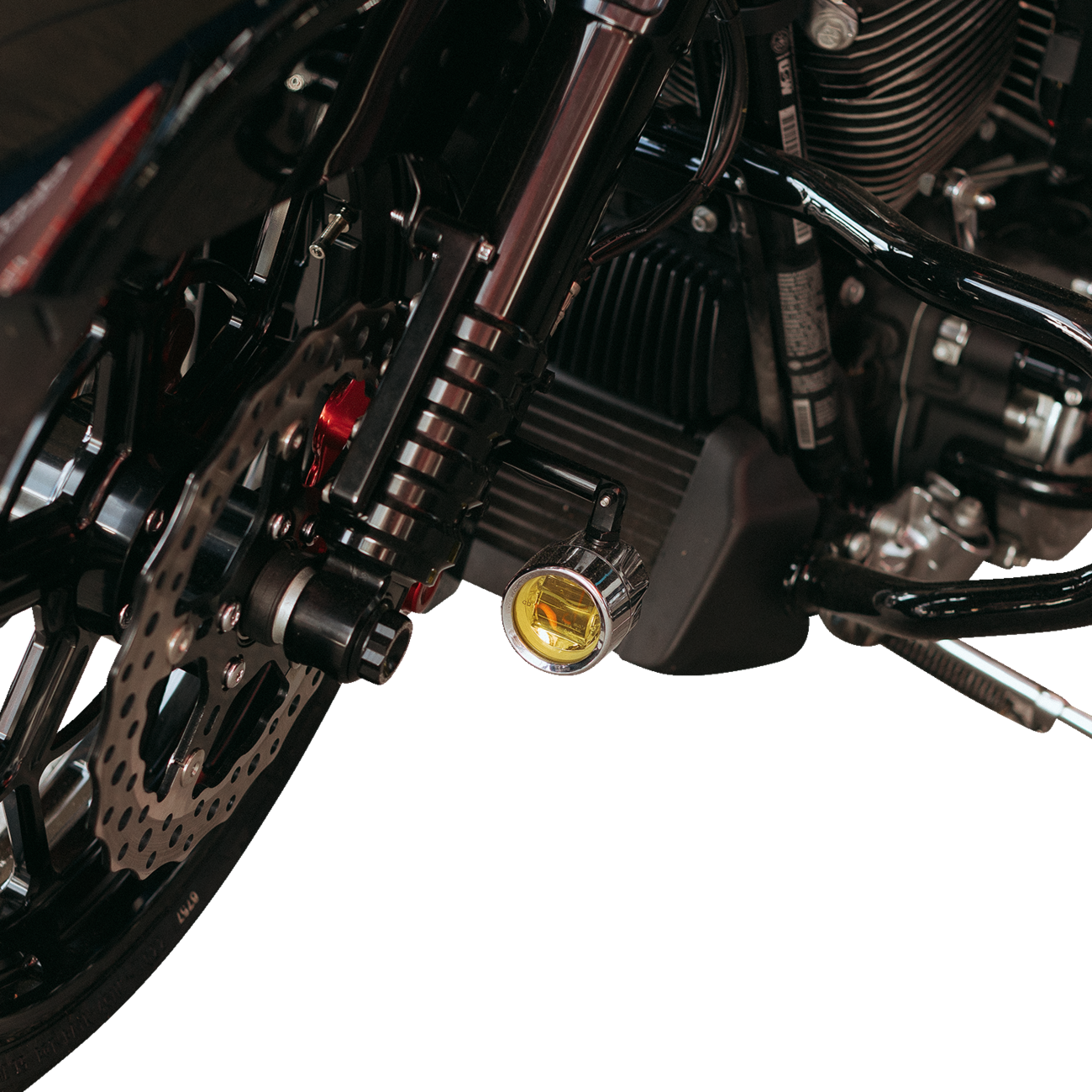 Custom Dynamics ProBEAM LED Halo Fog Lights For Harley Touring 2014-2022