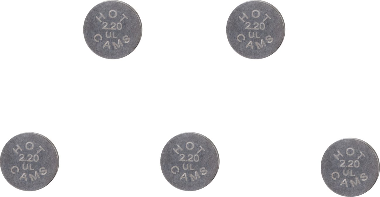 Hot cams Replacement Valve Shims