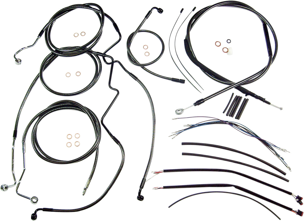 MAGNUM SHIELDING Black Pearl™ Designer Handlebar Installation Kit