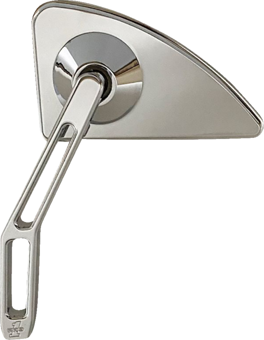 Pro-One Mini Tear Drop Billet Mirror With V2 Cut Out Stem