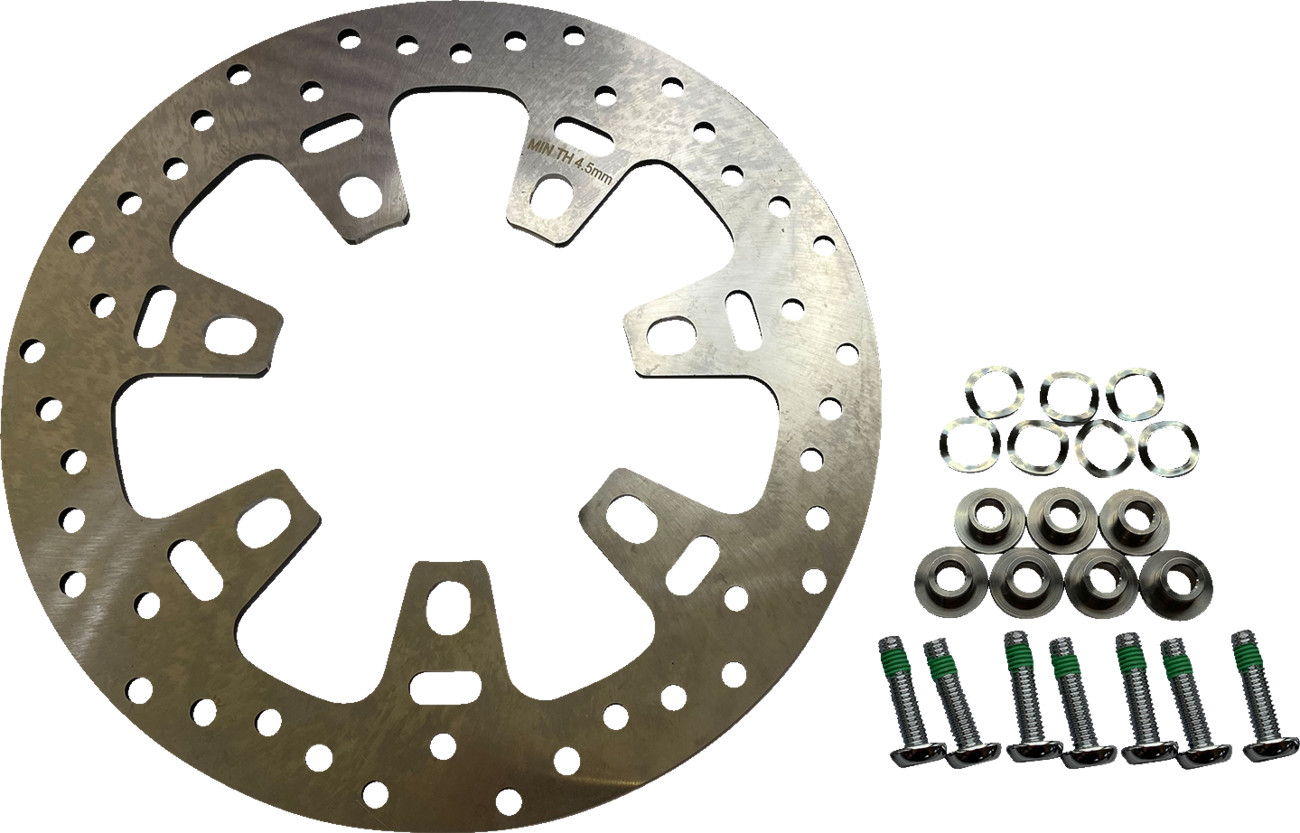 Drag specialties Rotor - 11-13/16" - Front 2020-2022 Harley Davidson FLHR Road King / 2020-2024 Harley Davidson FLHTK Ultra Limited / 2020-2024 Harley Davidson FLTRK Road Glide Limited