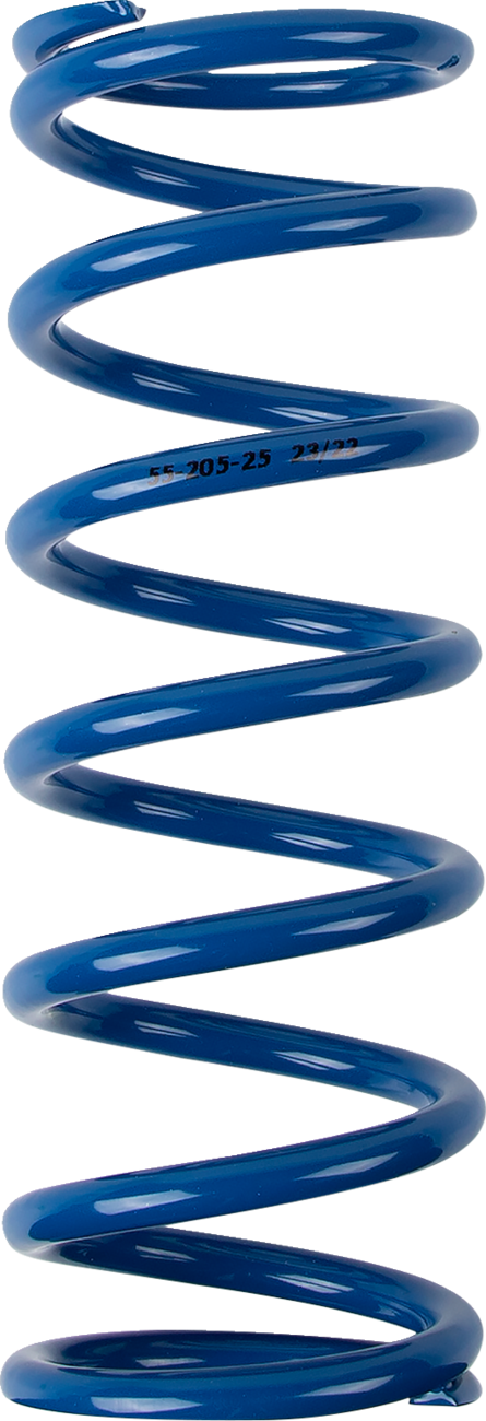Moose offroad Shock Spring - 55 mm OD - 25 n/mm - Blue 2018-2025 Yamaha YZ65