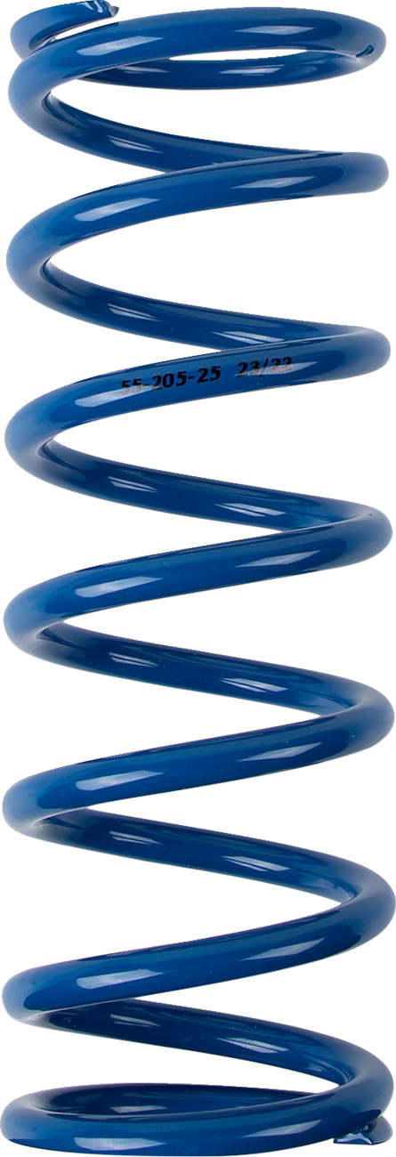 Moose offroad Shock Spring - 55 mm OD - 25 n/mm - Blue 2018-2025 Yamaha YZ65