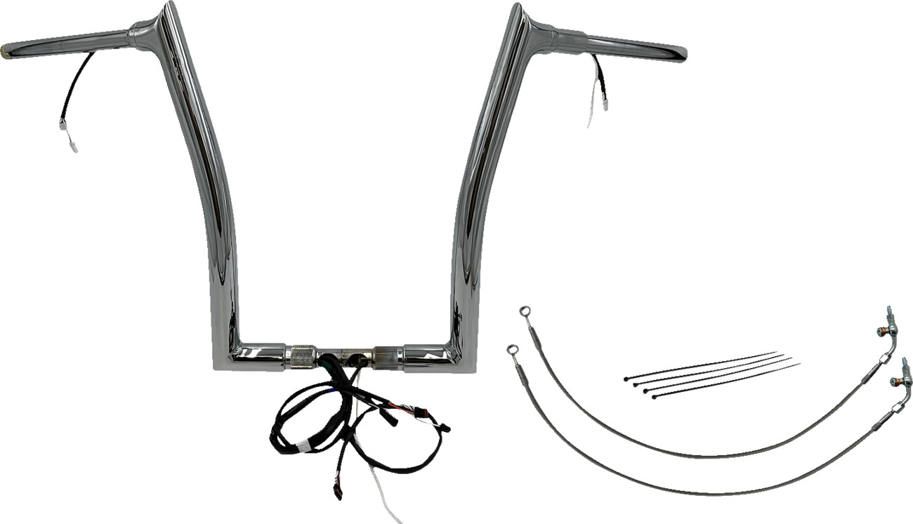 EZ Install Wired 1-1/2" Pointed Top Handlebar Kit