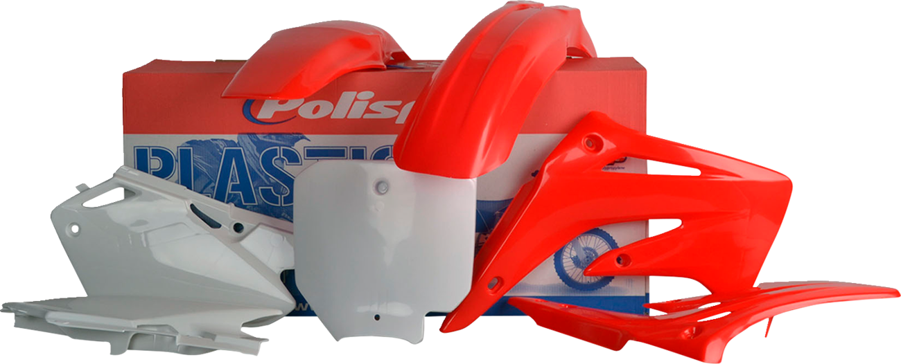 Polisport Body Kit - Complete - OEM Red/White - CR 85R 2003-2007 Honda CR85R