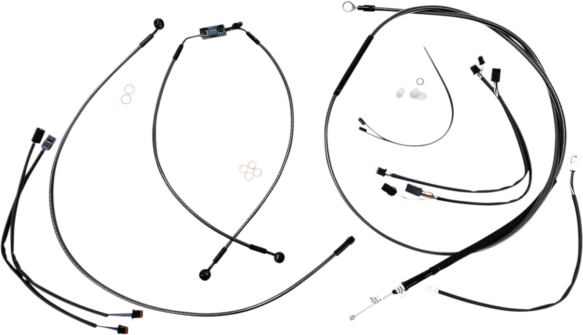 MAGNUM SHIELDING Black Pearl™ Designer Handlebar Installation Kit