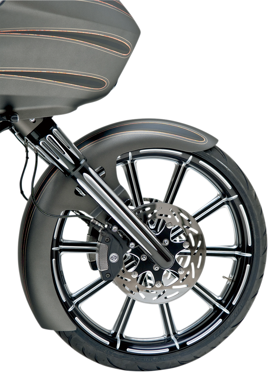 Arlen Ness Deep Cut Hot Legs Fork Lower Set For Harley Touring 2000-2007