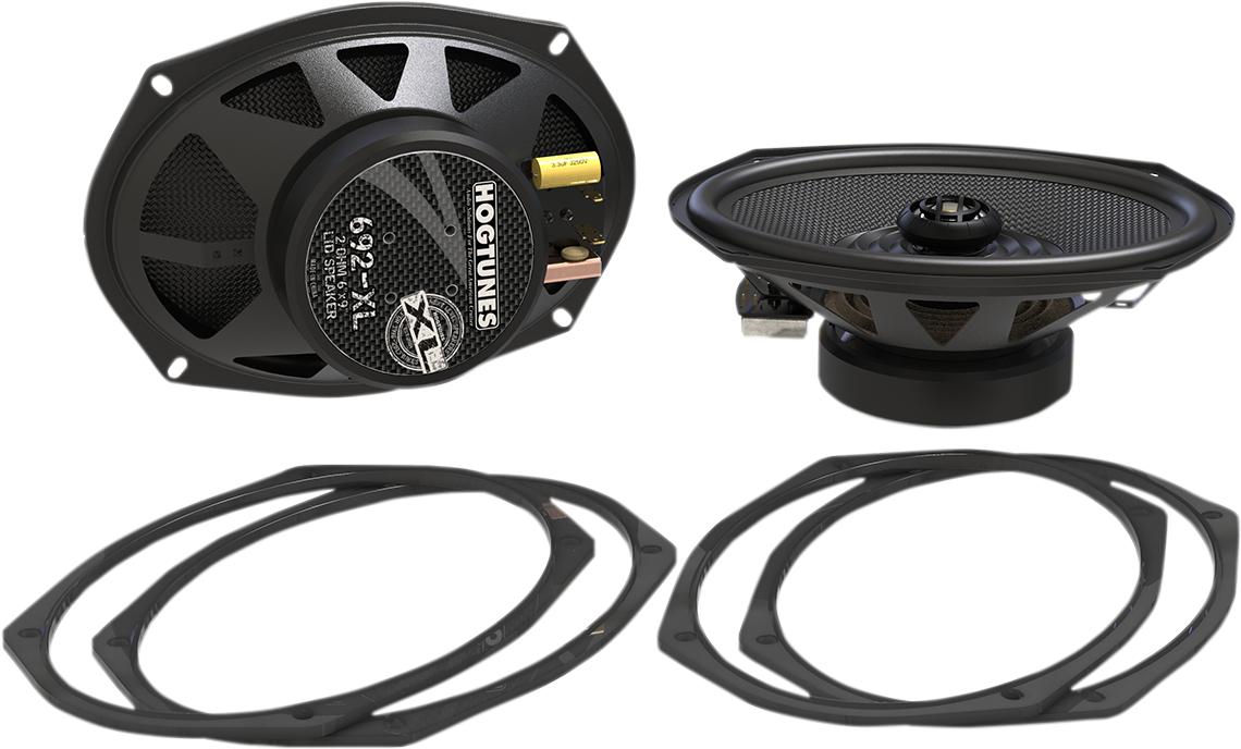 Hogtunes XL Series 6" X 9" 200 Watt Lid Speakers