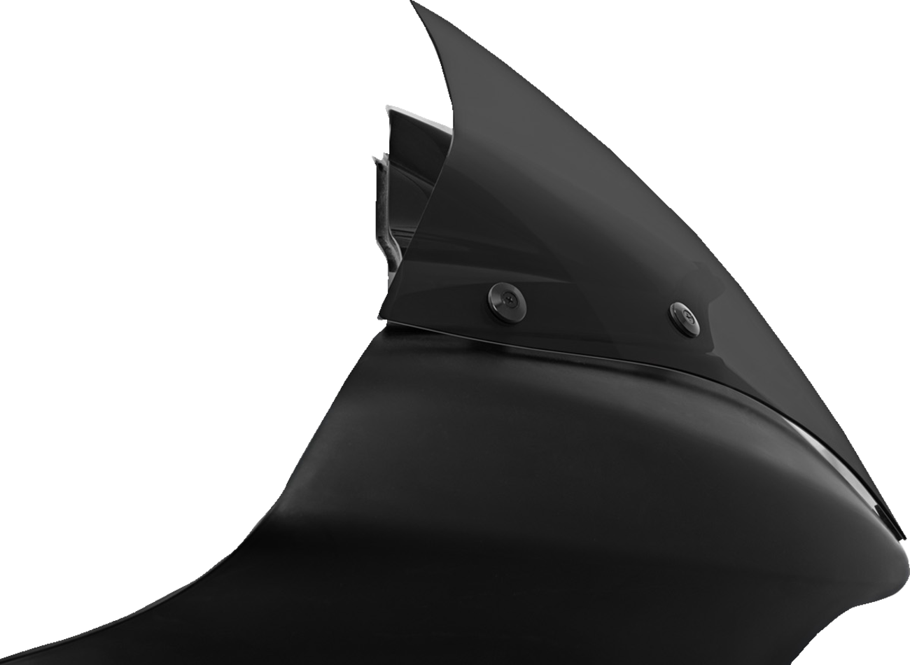 Memphis shades Windshield - BRL Race Bubble - Dark Smoke - FLTRX Harley Davidson